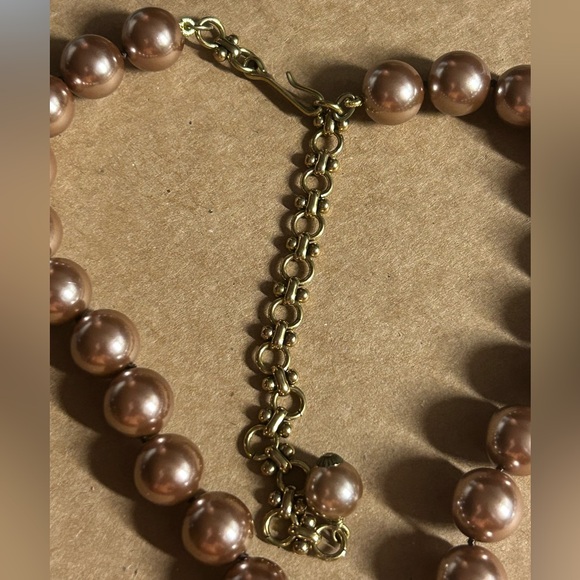 Heidi Daus "Divine Miss Paisley" crystal and faux pearl statement necklace - Picture 5 of 6